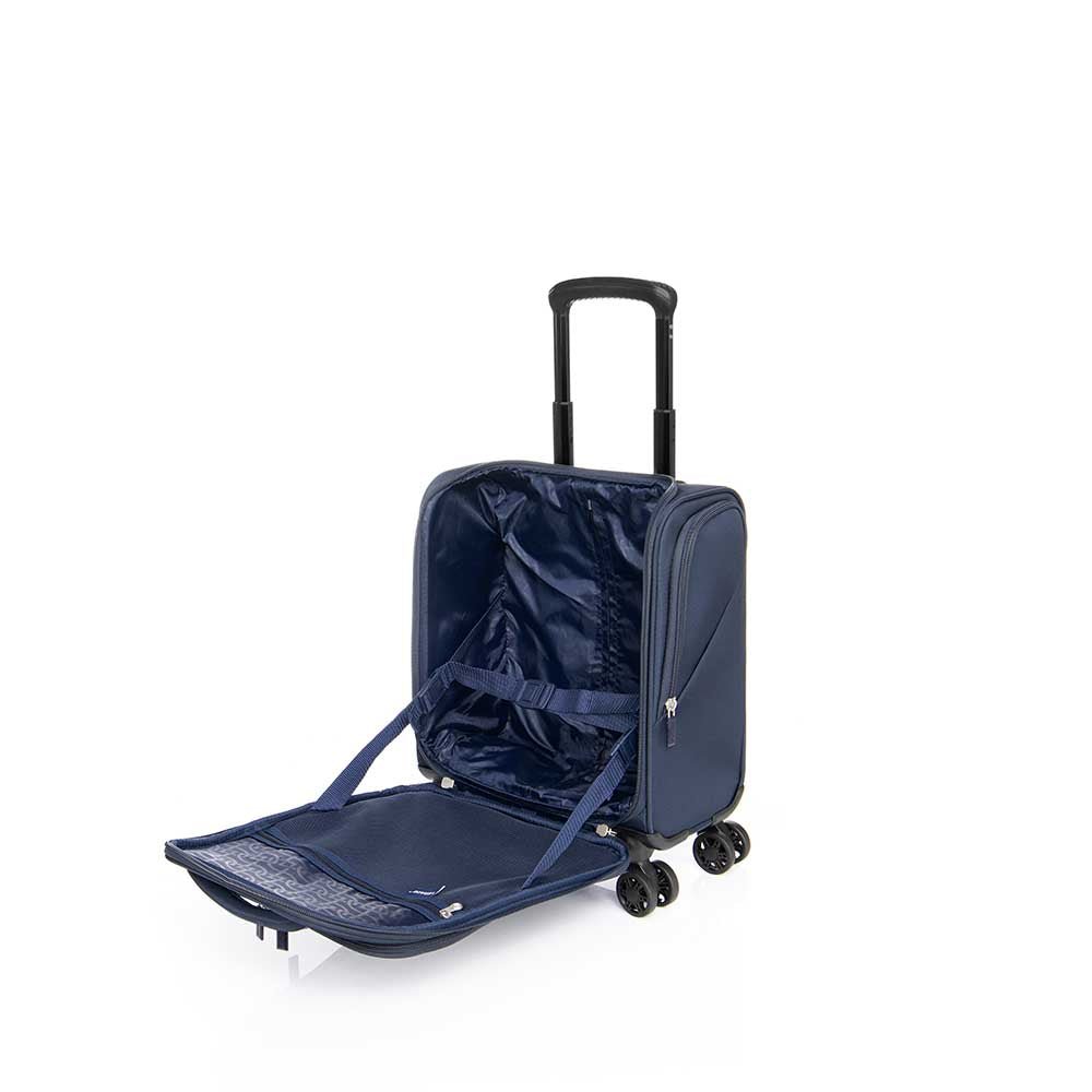 VERAGE Underseat מזוודה טרולי קטנה מתחת למושב המטוס 14.5" 10SW - תיק התיקיםVerageמזוודות