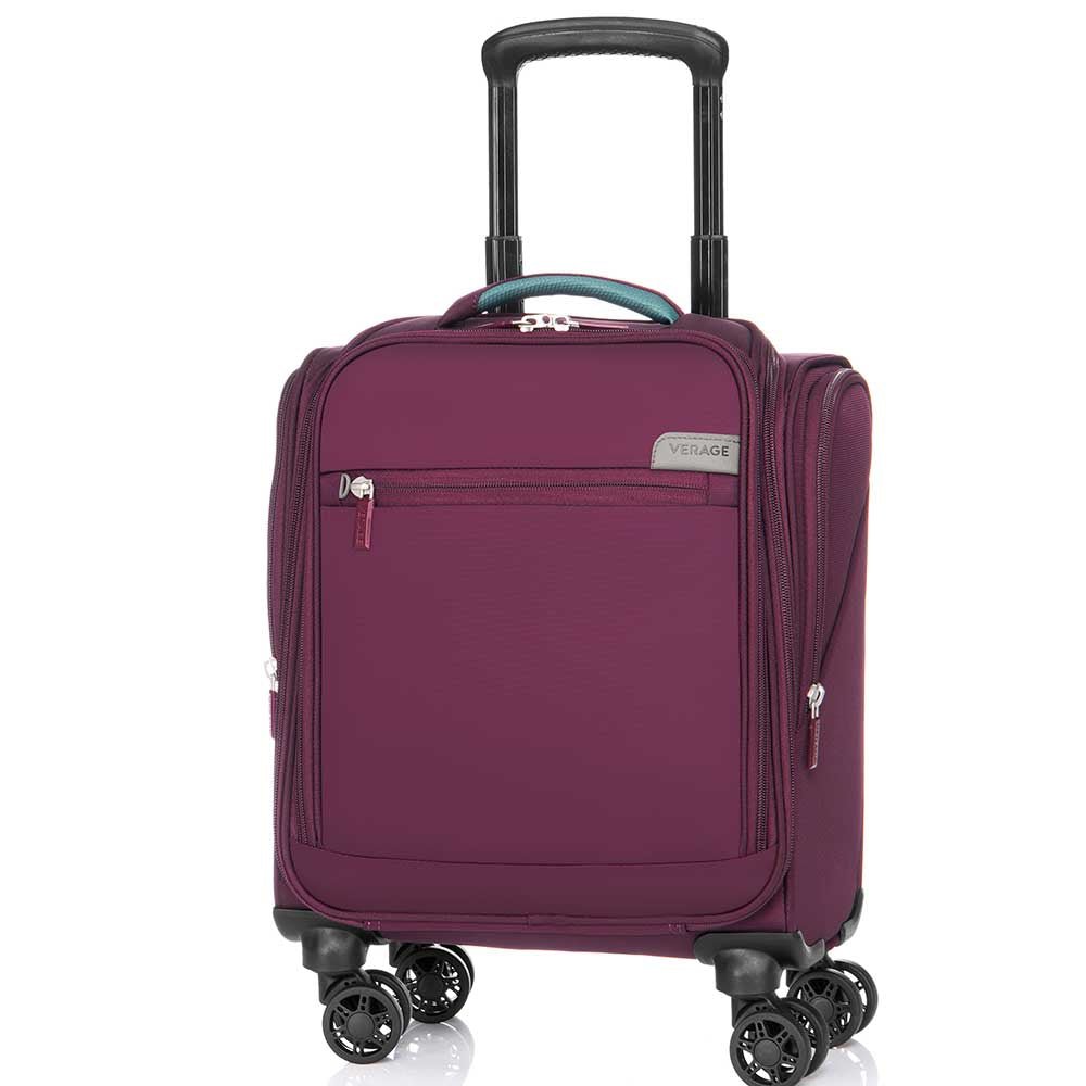 VERAGE Underseat מזוודה טרולי קטנה מתחת למושב המטוס 14.5" 10SW - תיק התיקיםVerageמזוודות