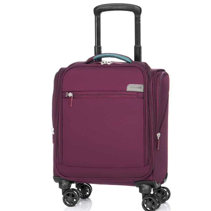 VERAGE Underseat מזוודה טרולי קטנה מתחת למושב המטוס 14.5" 10SW - תיק התיקיםVerageמזוודות