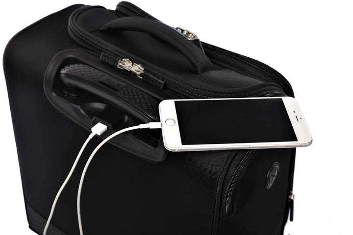 VERAGE Underseat מזוודה טרולי קטנה מתחת למושב המטוס 14.5" 10SW - תיק התיקיםVerageמזוודות