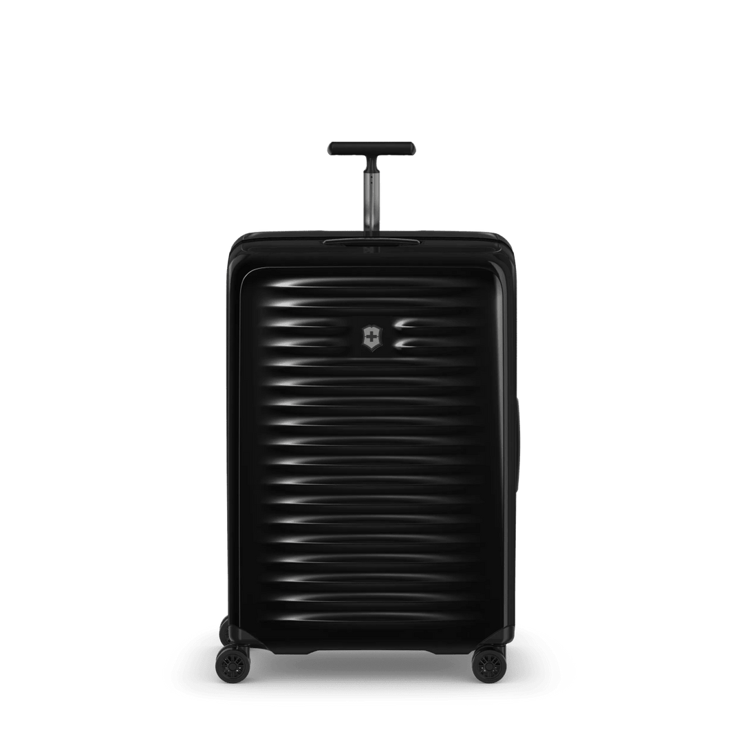 מזוודת טרולי קשיחה Victorinox Airox גדולה שחורה - תיק התיקיםVictorinoxמזוודות