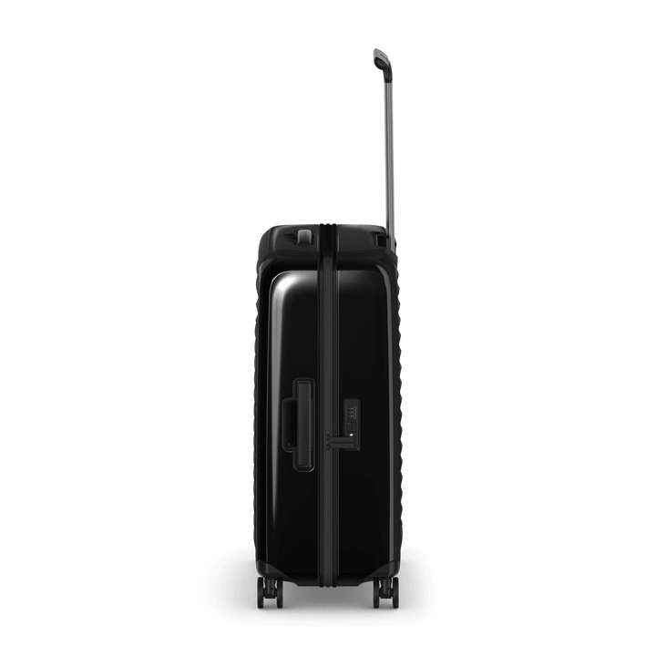 מזוודת טרולי קשיחה Victorinox Airox בינונית שחורה מתרחבת - תיק התיקיםVictorinoxמזוודות