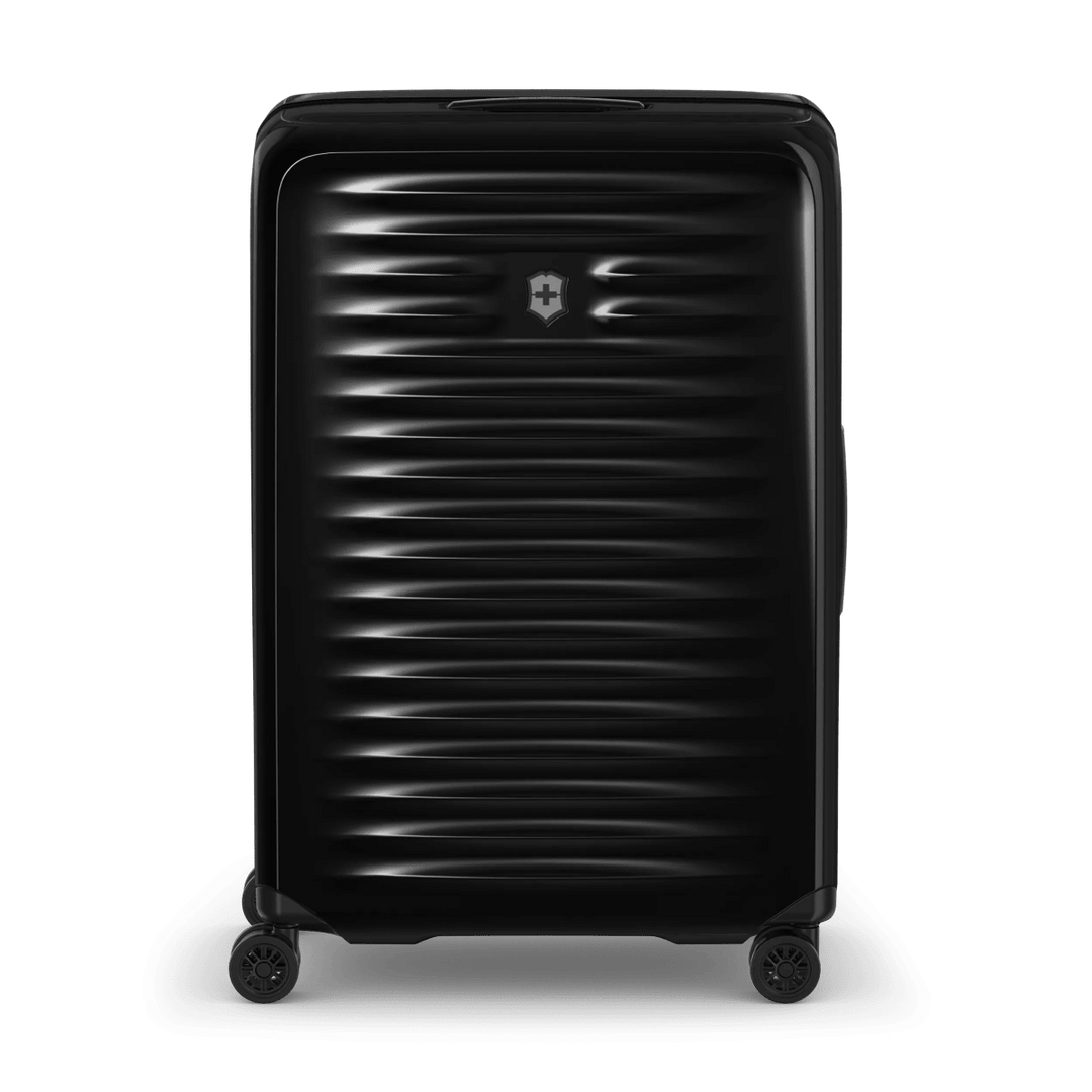 מזוודת טרולי קשיחה Victorinox Airox גדולה שחורה - תיק התיקיםVictorinoxמזוודות