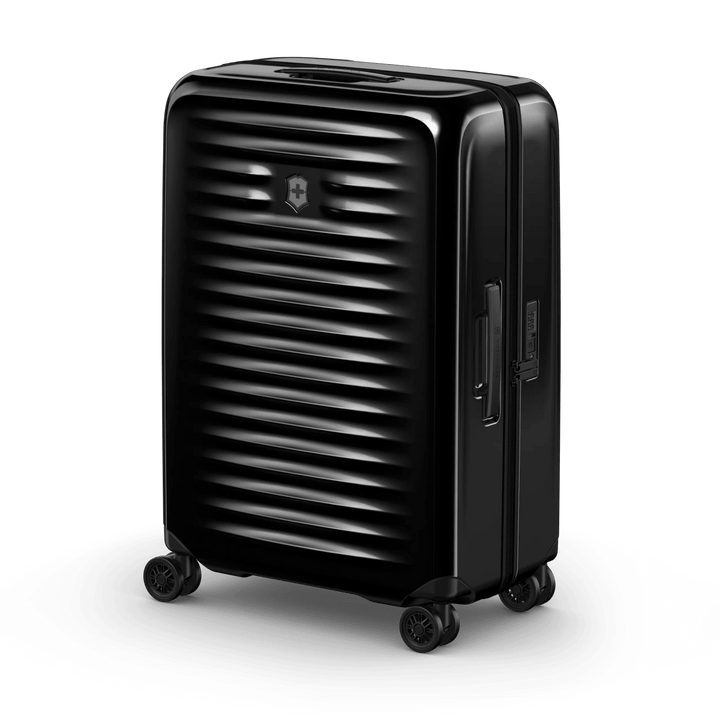 מזוודת טרולי קשיחה Victorinox Airox בינונית שחורה מתרחבת - תיק התיקיםVictorinoxמזוודות