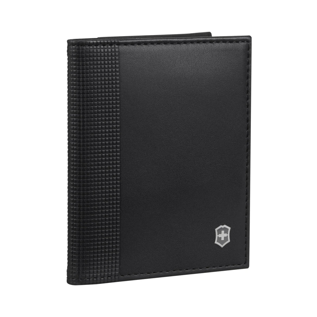 ארנק עור Victorinox Altius Alox Bi - Fold RFID שחור - תיק התיקיםVictorinoxארנקים