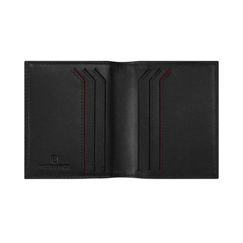 ארנק עור Victorinox Altius Alox Bi - Fold RFID שחור - תיק התיקיםVictorinoxארנקים