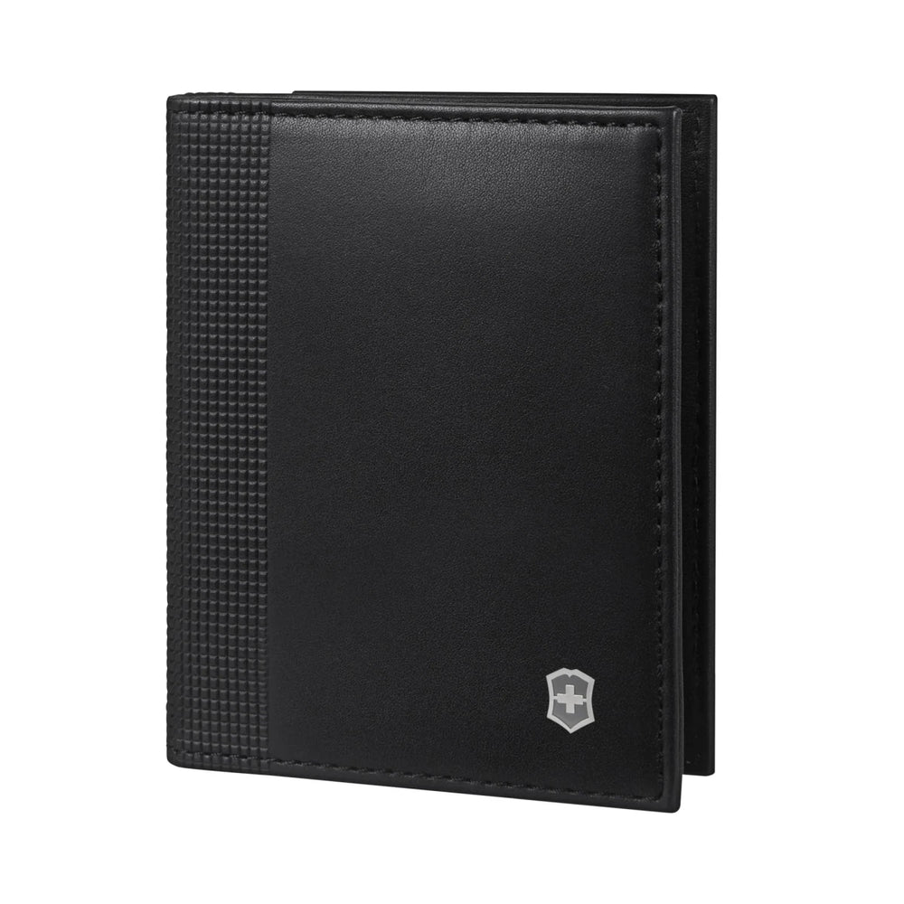 ארנק עור Victorinox Altius Alox Bi - Fold RFID שחור - תיק התיקיםVictorinoxארנקים