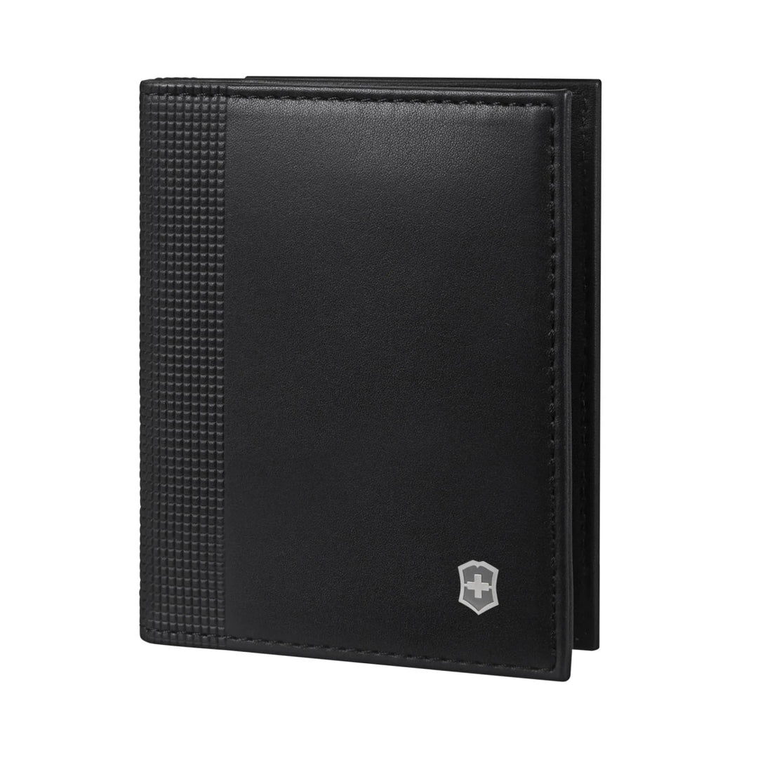 ארנק עור Victorinox Altius Alox Bi - Fold RFID שחור - תיק התיקיםVictorinoxארנקים