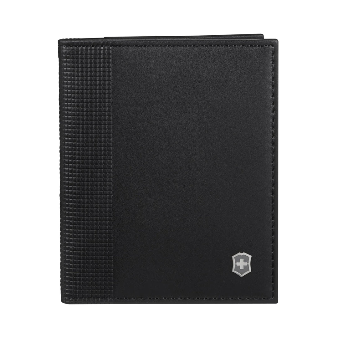 ארנק עור Victorinox Altius Alox Bi - Fold RFID שחור - תיק התיקיםVictorinoxארנקים