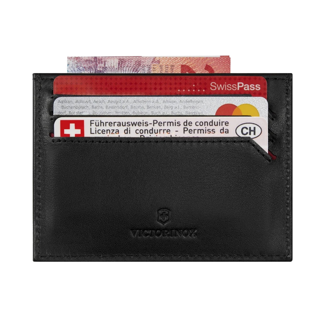 ארנק כרטיסים דק Victorinox Altius Alox Slim RFID שחור - תיק התיקיםVictorinoxארנקים