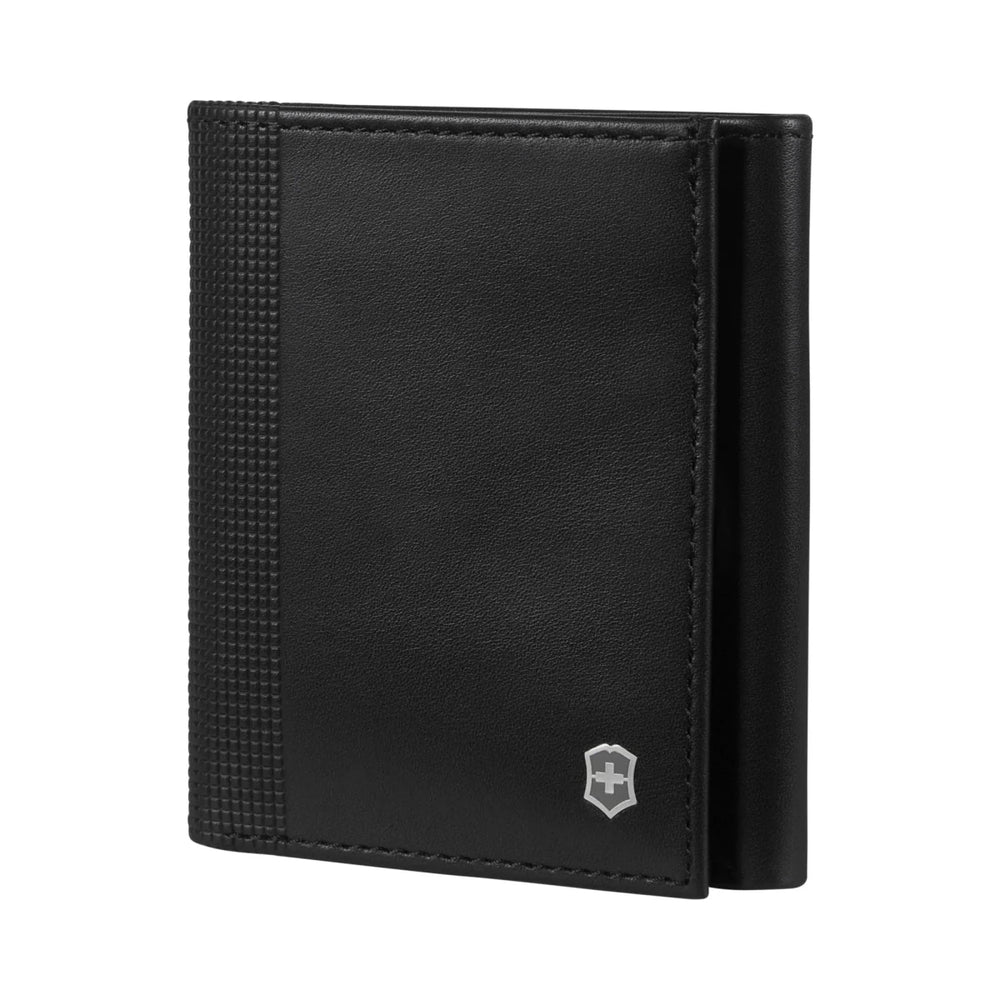 ארנק עור מתקפל Victorinox Altius Alox Tri - Fold RFID שחור - תיק התיקיםVictorinoxארנקים