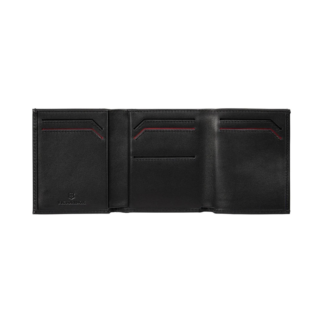 ארנק עור מתקפל Victorinox Altius Alox Tri - Fold RFID שחור - תיק התיקיםVictorinoxארנקים