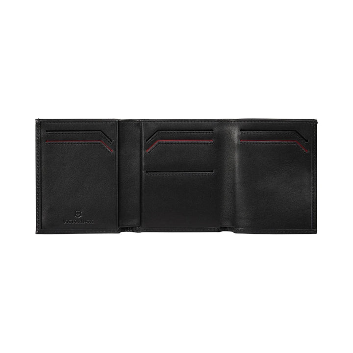 ארנק עור מתקפל Victorinox Altius Alox Tri - Fold RFID שחור - תיק התיקיםVictorinoxארנקים