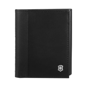ארנק עור מתקפל Victorinox Altius Alox Tri - Fold RFID שחור - תיק התיקיםVictorinoxארנקים