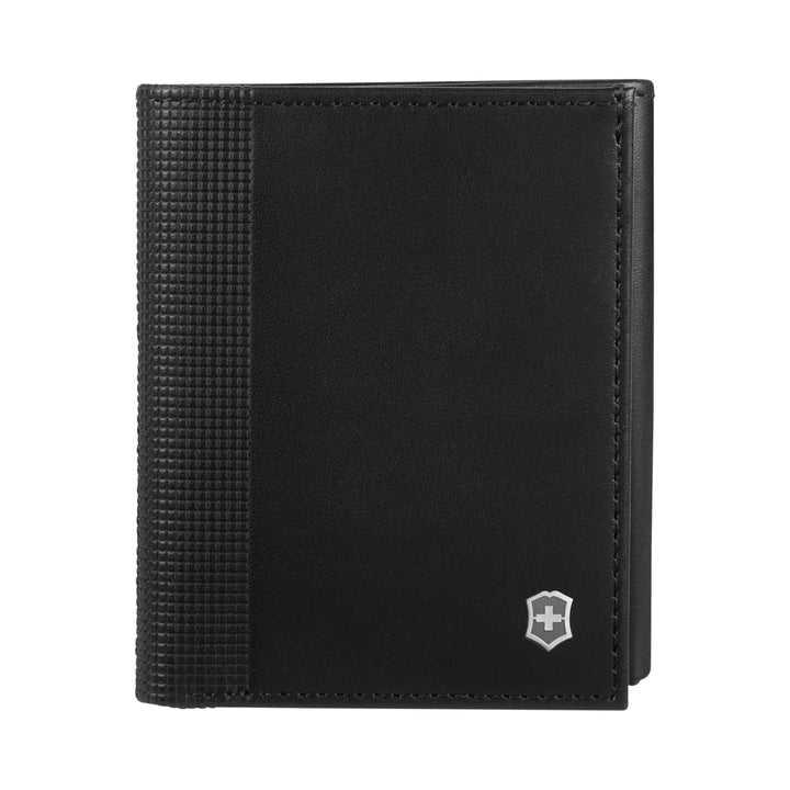 ארנק עור מתקפל Victorinox Altius Alox Tri - Fold RFID שחור - תיק התיקיםVictorinoxארנקים