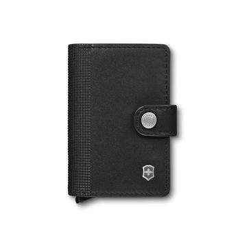 ארנק כרטיסים עור Victorinox Altius Secrid Leather RFID שחור - תיק התיקיםVictorinoxארנקים