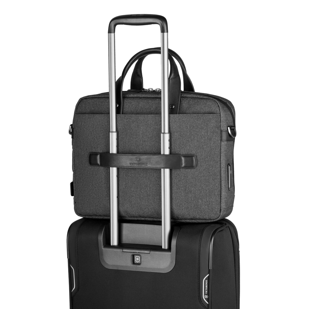 תיק עסקים Victorinox Architecture Urban2 Briefcase אפור מלאנז&