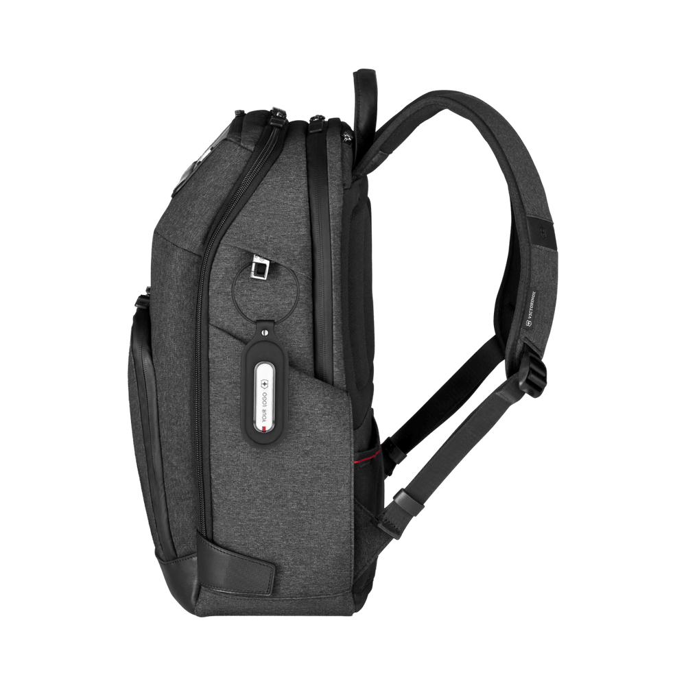 תיק גב Victorinox Architecture Urban2 Deluxe אפור מלאנז' - תיק התיקיםVictorinoxתיקי גב
