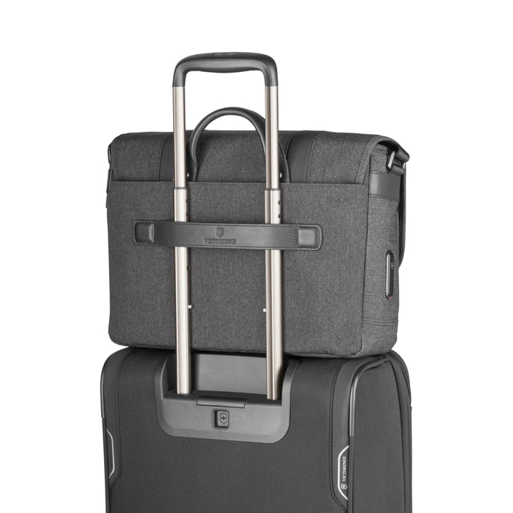 תיק צד Victorinox Architecture Urban2 Messenger אפור - תיק התיקיםVictorinoxתיקי צד