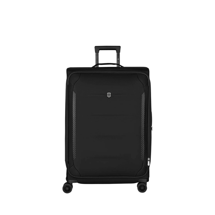 מזוודת טרולי רכה Victorinox Crosslight גדולה שחורה מתרחבת - תיק התיקיםVictorinoxמזוודות