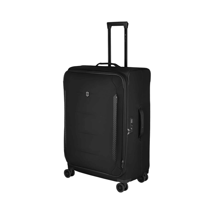 מזוודת טרולי רכה Victorinox Crosslight גדולה שחורה מתרחבת - תיק התיקיםVictorinoxמזוודות
