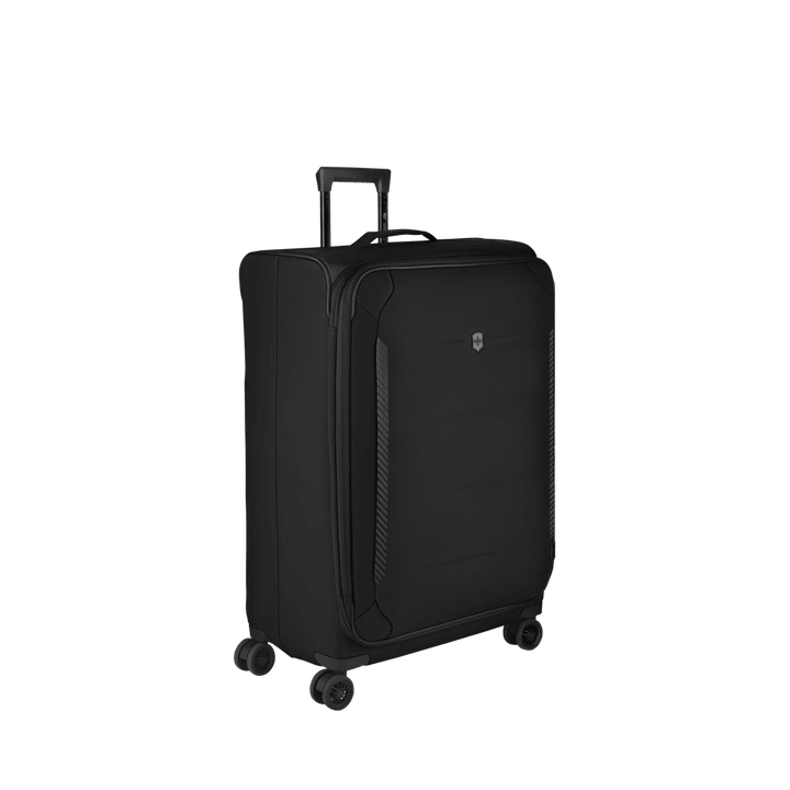מזוודת טרולי רכה Victorinox Crosslight גדולה שחורה מתרחבת - תיק התיקיםVictorinoxמזוודות