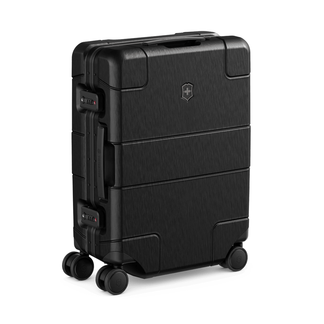 מזוודת טרולי קשיחה Victorinox Lexicon Framed עלייה למטוס שחורה - תיק התיקיםVictorinoxטרולי עליה למטוס