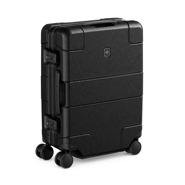 מזוודת טרולי קשיחה Victorinox Lexicon Framed עלייה למטוס שחורה - תיק התיקיםVictorinoxטרולי עליה למטוס