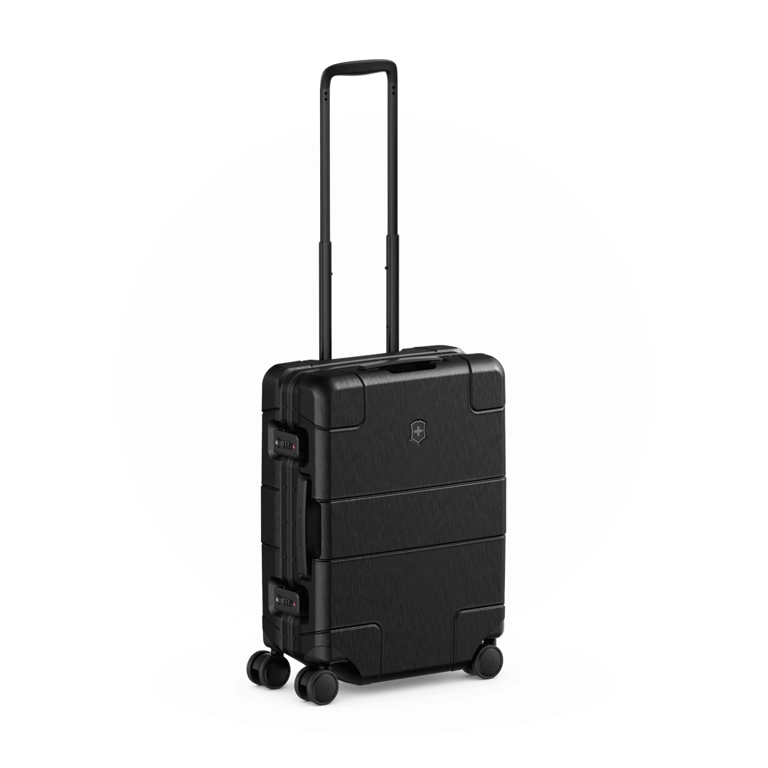 מזוודת טרולי קשיחה Victorinox Lexicon Framed עלייה למטוס שחורה - תיק התיקיםVictorinoxטרולי עליה למטוס