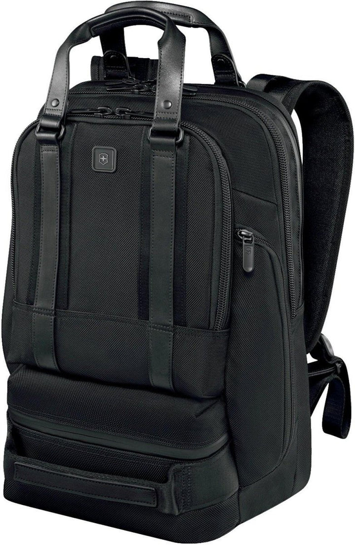 תיק גב למחשב Victorinox Lexicon Professional Bellevue 15״ שחור - תיק התיקיםVictorinoxתיק גב ללפטופ