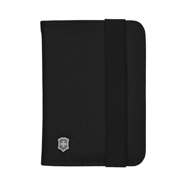 כיסוי לדרכון Victorinox עם הגנת RFID שחור - תיק התיקיםVictorinoxאביזרי נסיעות