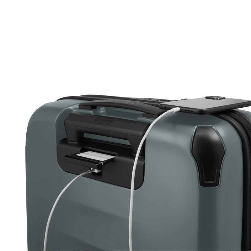 מזוודת טרולי קשיחה Victorinox Spectra 3.0 20״ Storm מתרחבת - תיק התיקיםVictorinoxמזוודות