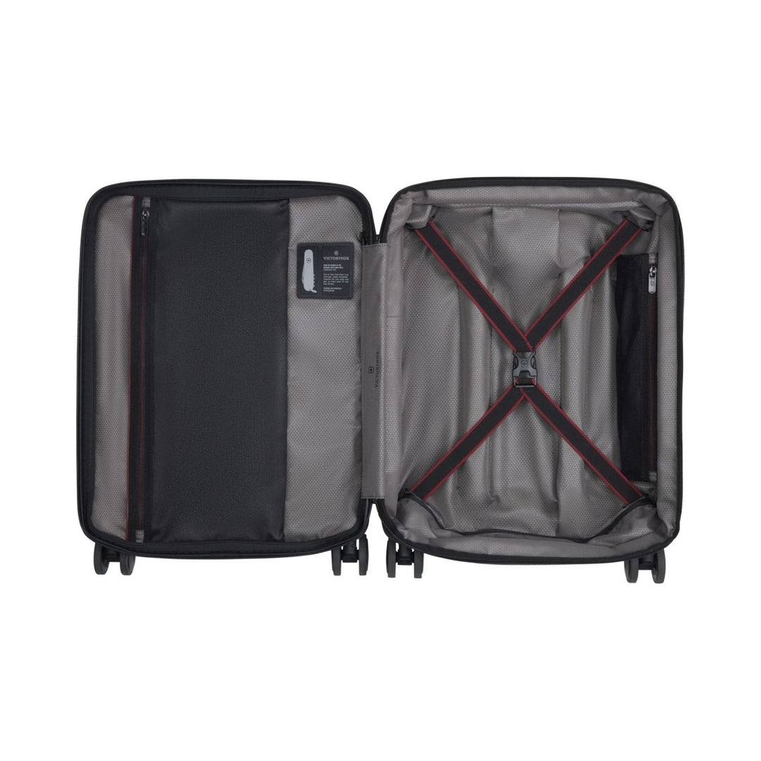 מזוודת טרולי קשיחה Victorinox Spectra 3.0 20״ שחורה מתרחבת - תיק התיקיםVictorinoxמזוודות