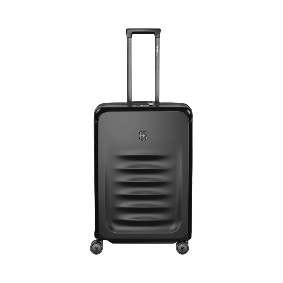 מזוודת טרולי קשיחה Victorinox Spectra 3.0 בינונית שחורה מתרחבת - תיק התיקיםVictorinoxמזוודות