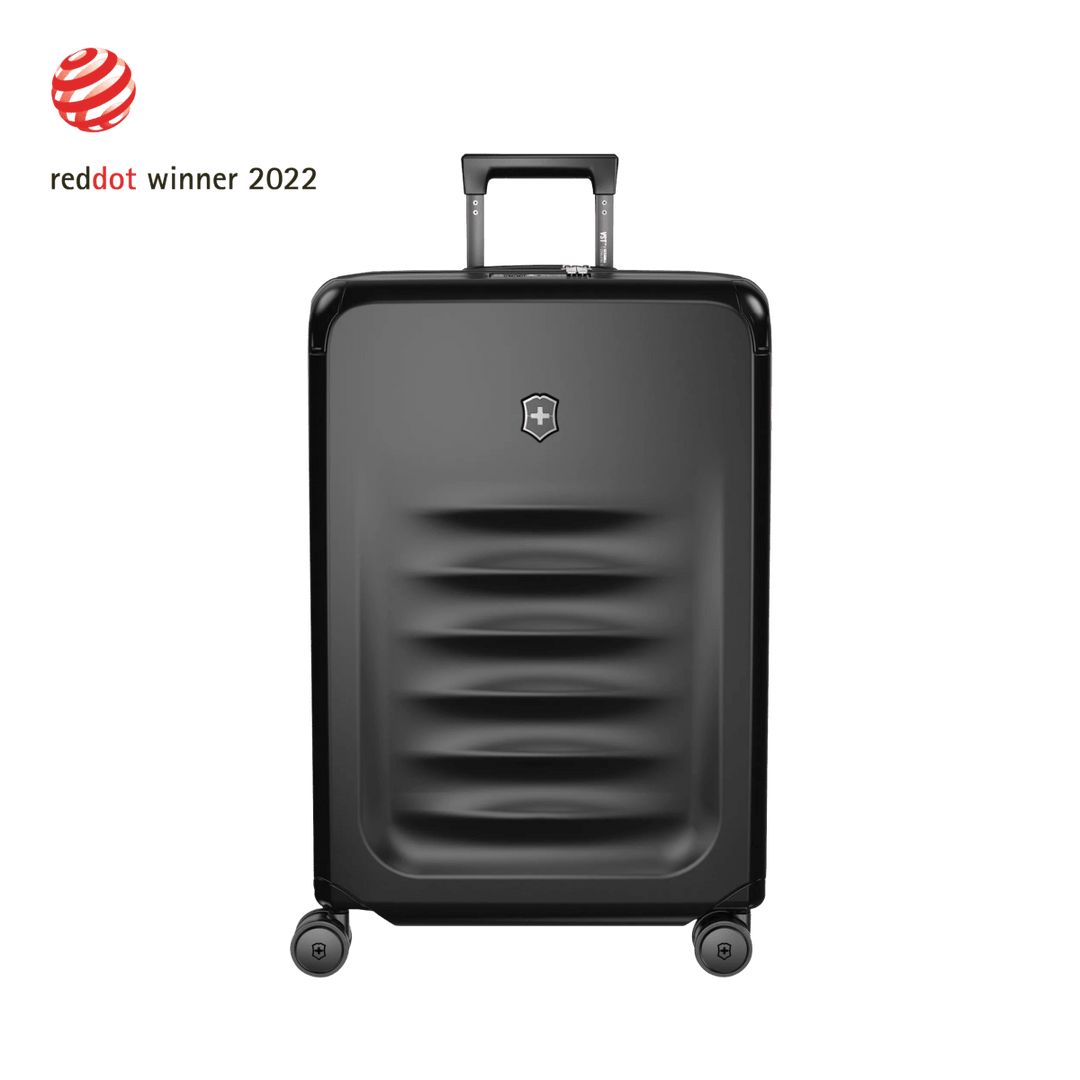 מזוודת טרולי קשיחה Victorinox Spectra 3.0 בינונית שחורה מתרחבת - תיק התיקיםVictorinoxמזוודות