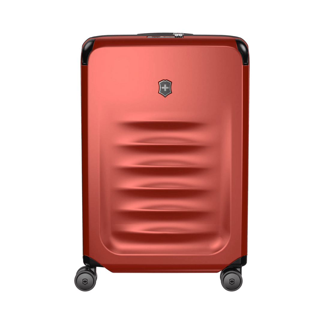 מזוודת טרולי קשיחה Victorinox Spectra 3.0 בינונית אדומה מתרחבת - תיק התיקיםVictorinoxמזוודות