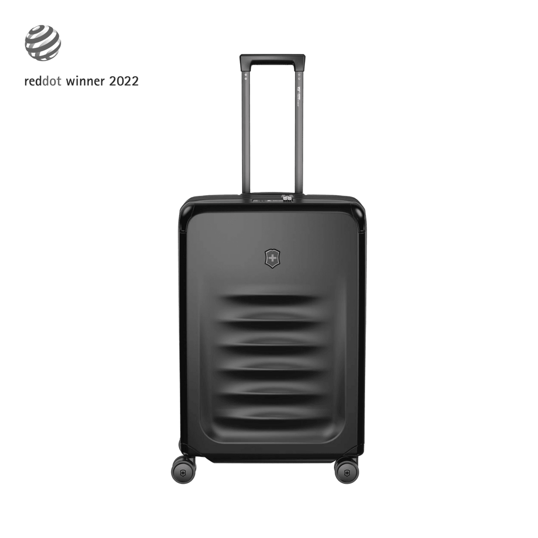 מזוודת טרולי קשיחה Victorinox Spectra 3.0 בינונית שחורה מתרחבת - תיק התיקיםVictorinoxמזוודות