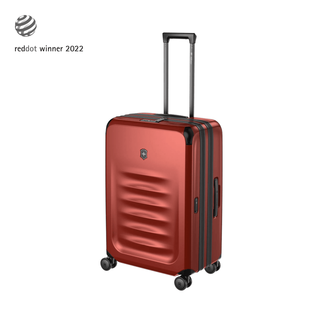 מזוודת טרולי קשיחה Victorinox Spectra 3.0 בינונית אדומה מתרחבת - תיק התיקיםVictorinoxמזוודות