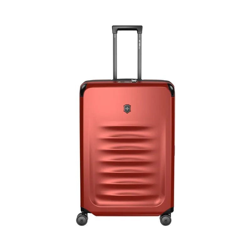מזוודת טרולי קשיחה מתרחבת Victorinox Spectra גדולה אדומה - תיק התיקיםVictorinoxמזוודות