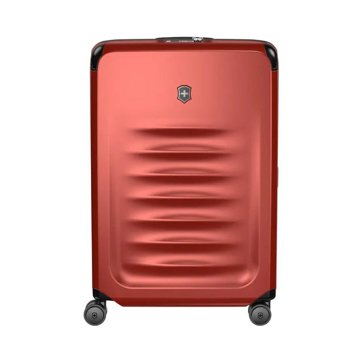 מזוודת טרולי קשיחה מתרחבת Victorinox Spectra גדולה אדומה - תיק התיקיםVictorinoxמזוודות