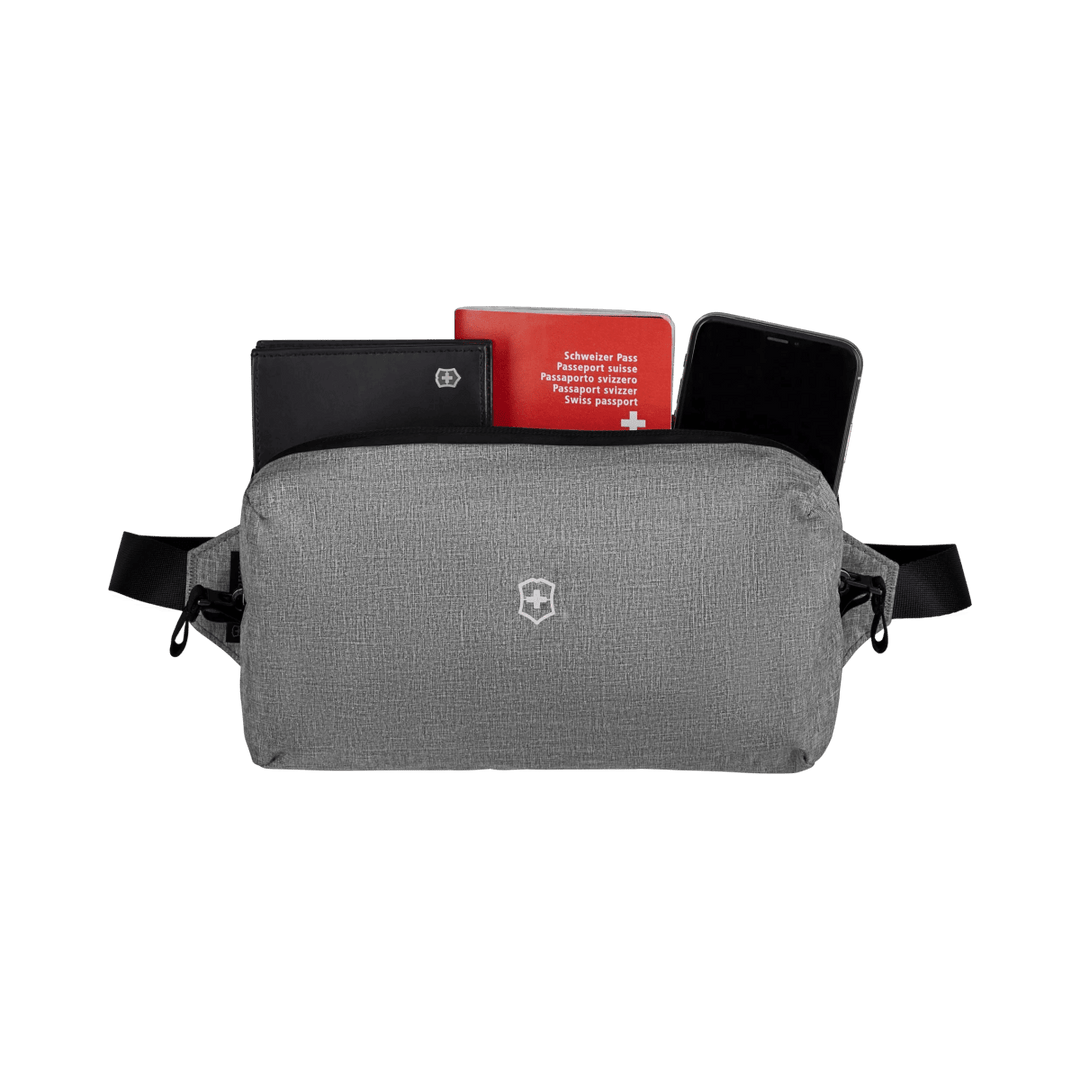 תיק חגורה Victorinox Travel Accessories Edge אפור - תיק התיקיםVictorinoxתיק צד / קרוס