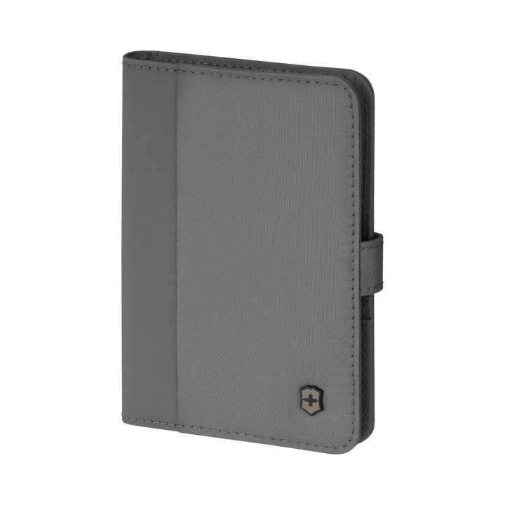 כיסוי לדרכון Victorinox Travel Essentials אפור - תיק התיקיםVictorinoxאביזרי נסיעות
