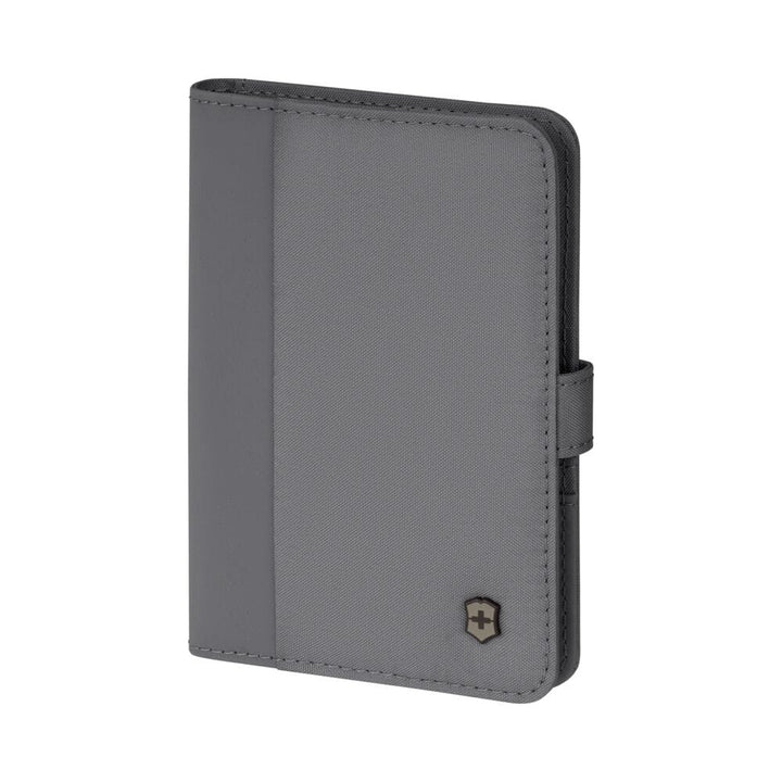 כיסוי לדרכון Victorinox Travel Essentials אפור - תיק התיקיםVictorinoxאביזרי נסיעות