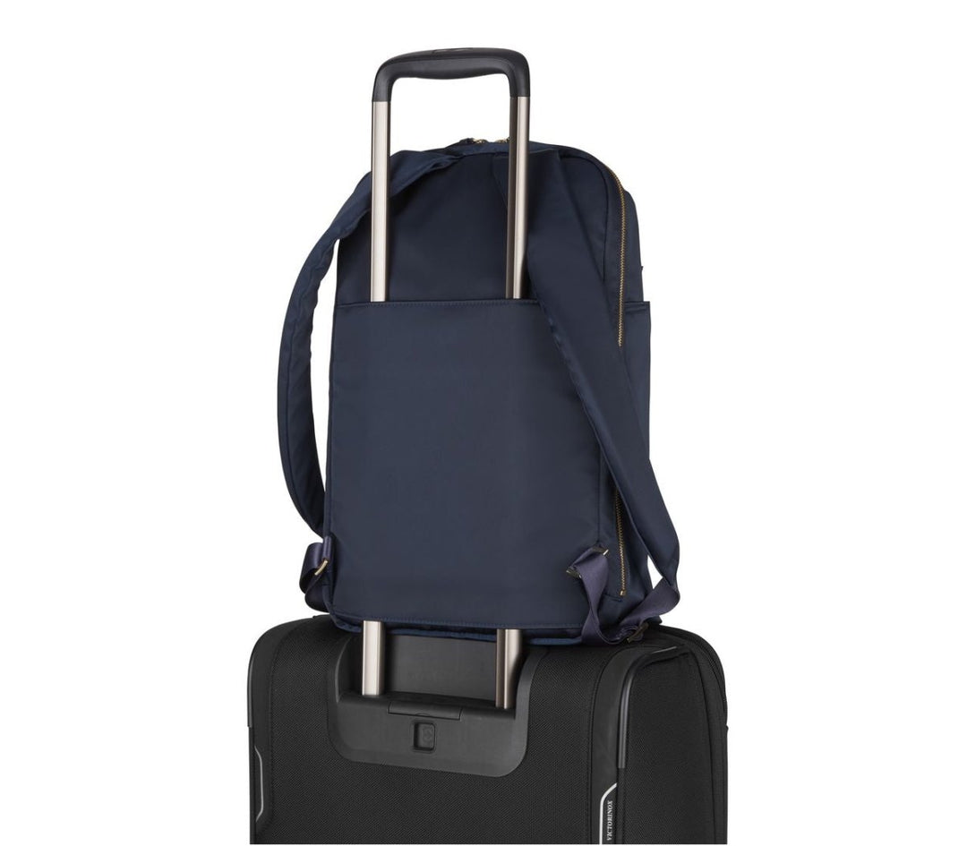 תיק גב עסקי Victorinox Victoria 2.0 Compact 16״ כחול פטרול - תיק התיקיםVictorinoxתיק גב ללפטופ