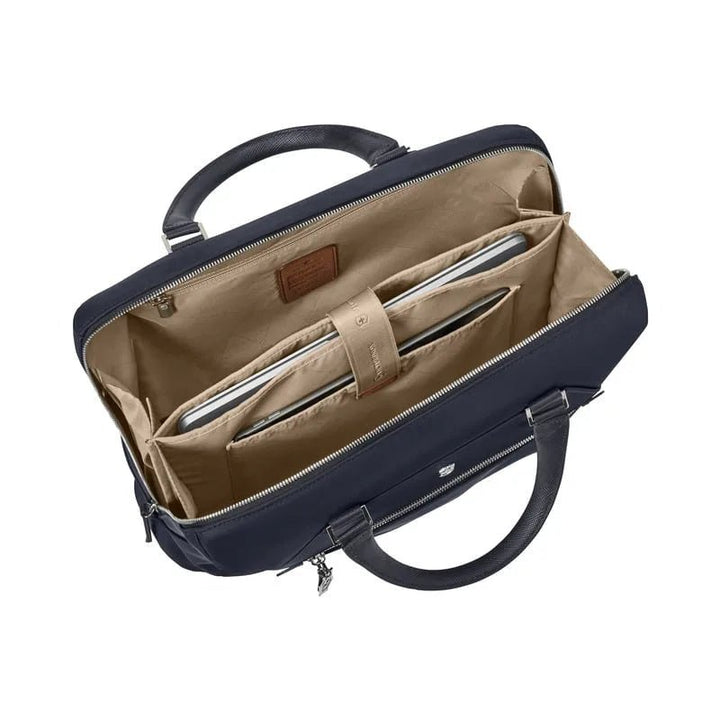 תיק צד לאישה Victorinox Victoria Signature 14״ כחול - תיק התיקיםVictorinoxתיקי צד