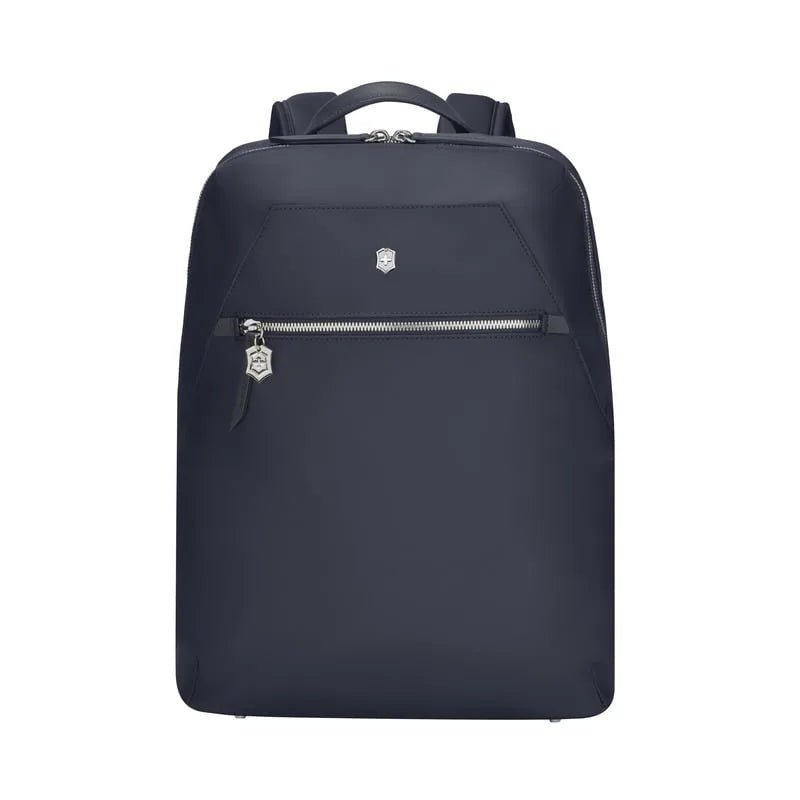 תיק גב לאישה למחשב Victorinox Victoria Signature Compact 14״ כחול - תיק התיקיםVictorinoxתיקי גב
