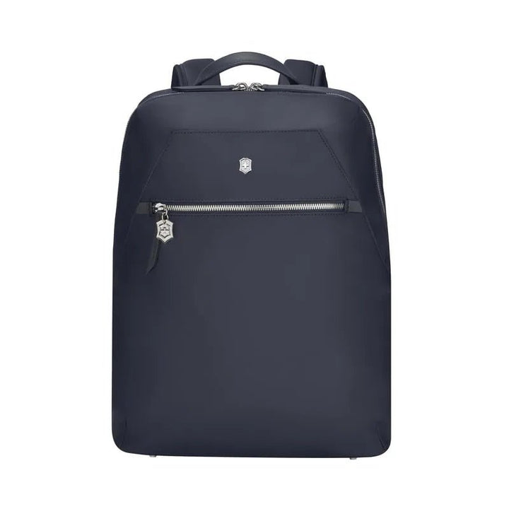 תיק גב לאישה למחשב Victorinox Victoria Signature Compact 14״ כחול - תיק התיקיםVictorinoxתיקי גב