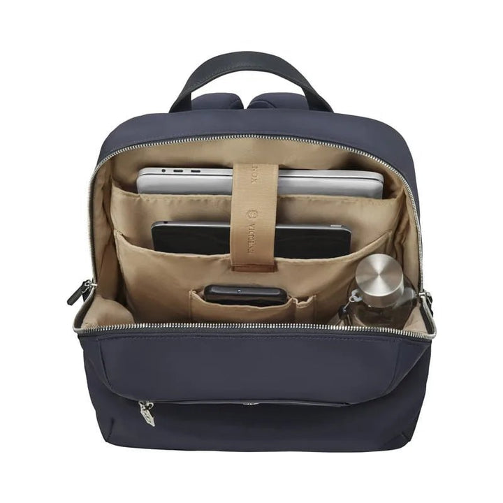 תיק גב לאישה למחשב Victorinox Victoria Signature Compact 14״ כחול - תיק התיקיםVictorinoxתיקי גב