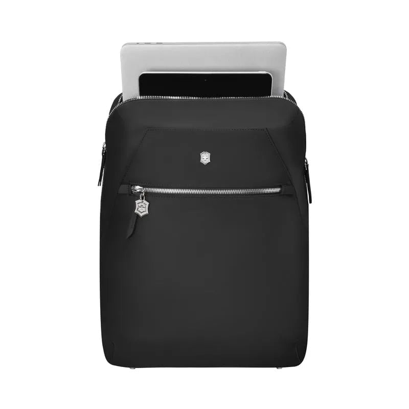תיק גב למחשב Victorinox Victoria Signature Compact 14״ שחור - תיק התיקיםVictorinoxתיקי גב