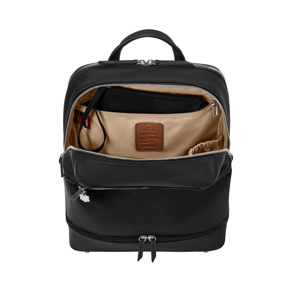 תיק גב לנשים Victorinox Victoria Signature Deluxe שחור - תיק התיקיםVictorinoxתיקי גב